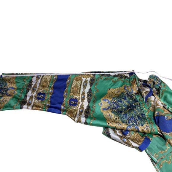 Nasty Gal That Ain't the Scarf of It Kimono Dress Size Large - Picture 7 of 13